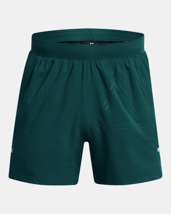 Men's UA Zone Pro 5" Shorts, Blue, pdpMainDesktop image number 4